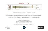Master I.C.A.repmus.ircam.fr/_media/moreno/moreno-ast-2-web.pdf · 2014. 2. 6. · f f g g Tout diagramme commute ∀f , g ∈ < T, J > Le groupe des 24 transformations σ =