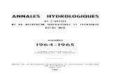 Annales hydrologiques de l'Office de la Recherche Scientifique ...horizon.documentation.ird.fr/exl-doc/pleins_textes/...SH Service de l'Hydraulique - Travaux Publics SHO Société