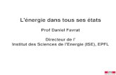 Prof Daniel Favrat Directeur de l' Institut des Sciences de l'Energie … · 2006. 5. 16. · Hydrau. 0.06 Non Com. 0.1 Renouv. 0.02 ... Pompe à chaleur Froid artificiel Perkins