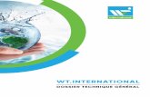 WT.INTERNATIONAL · 2019. 10. 24. · études innovantes, qui se basaient sur l’eau électrolysée (EW, EOW ou EO, également appelée eau oxydante électrolysée, eau électro-activée