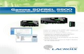 Gamme SOFREL S5OO · 2019. 8. 29. · SOFREL S5OO : télégestion et automatisme dans un même équipement Report d’alarmes et gestion d’astreinte Les de SOFREL S500 n Alerter