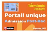 Pr sentation parent eleves Admission Postbac 2012webetab.ac-bordeaux.fr/cite-gaston-febus-orthez/file... · 2011. 12. 16. · A Postdmission -Bac Mise à jour : 12/12/2011. BTS (Brevet