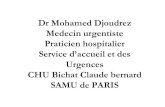 Dr Mohamed Djoudrez Medecin urgentiste Praticien ...mapage.noos.fr/broceliande2007/ventilations.pdf · une diminution du retour veineux et donc une baisse du débit cardiaque (Q);