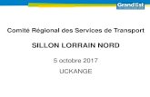 SILLON LORRAIN NORD - Grand Est...4- Travaux sur les réseaux ferroviaires : Retour sur les travaux 2017, chantiers 2018 et projets en cours 5- Points divers Actualités du parc de