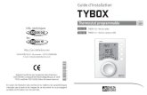 Guide d’installation TYBOX · 2010. 12. 20. · La norme UTE NF C15-100 et les règles de l'art doi-vent être respectées. Il est nécessaire que les appa-reils connectés ou environnants