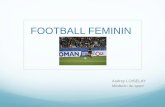 BLESSURES FOOTBALL FEMININ - DISTRICT DE L'ISERE DE … · 2019. 8. 20. · Complications à court terme : Autre blessure Altération de la performance sportive en cas de reprise