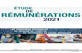 ÉTUDEDERÉMUNÉRATIONS2021ÉTUDEDERÉMUNÉRATIONS2021 ... · les meilleurs candidats qualifiés, partout en France et dans tous les secteurs d’activité, grâce à notre réseau