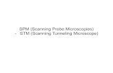 SPM (Scanning Probe Microscopies) - STM (Scanning Tunneling Microscope) - physics…physics.ujep.cz/~mkormund/P219/NanoMataChar-prednaska1.pdf · 2012. 10. 4. · Historie První
