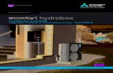 POMPE À CHALEUR AIR / EAU hydrobox - ManoManoL’installation d’une pompe à chaleur air/eau se compose d’un module hydraulique à l’intérieur et d’un groupe extérieur.