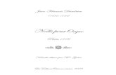Dandrieu Noels A minuit I Offertoire - Navarra Órgano · 2011. 9. 9. · Jean-François Dandrieu (1682-1738) Noëls pourOrgue Paris,1759 Nouvelle édition par M r. Goüin Les ÉditionsOutremontaises,