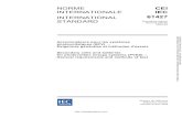 NORME CEI INTERNATIONALE IEC INTERNATIONAL 61427 … 61427... · 61427 Deuxième édition Second edition 2005-05 Accumulateurs pour les systèmes photovoltaïques (SPV) – Exigences