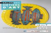 SALON DES MÉTIERS D’ART - Mairie d'Aix-en-Provence · 2019. 3. 26. · de Bijoux «Haute Fantaisie» et de Sculptures Textiles, Muriel BIRAGHI confectionne des pièces tendances,