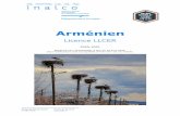 Brochure Licence ARMENIEN 2020-2021 · 2020. 5. 18. · La langue arménienne est parlée aujourd’hui par environ 3 millions de locuteurs en Arménie et 1,5 à 2 millions dans les