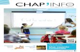 Le magazine de Chaponost · 2017. 1. 23. · Magazine de la Ville de Chaponost édité à 4 200 exemplaires. ... GendARmeRie de BRiGnAiS 20 rue du Presbytère 69 530 Brignais Tél.