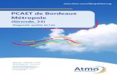 PCAET de Bordeaux Métropole - Atmo Nouvelle-Aquitaine...2018/08/29  · PCAET de Bordeaux Métropole – Diagnostic Air 1 / 103 Auteur(s) : Sarah Le Bail, Fiona Pelletier Contact