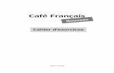 Café Français...Cahier dʼexercices Editions A SAHI 2 Phon é tique 1. リエゾンしないものはどれですか。印をつけましょう。 1) un ami 2) des hôtels 3) trois