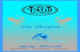 La Guapa - Patio de Camarguepatiodecamargue.com/.../uploads/2020/08/carte-guapa_2020.pdf · 2020. 8. 6. · BARBECUE & PLANCHA Paëlla del Gipsy Beach..... 18.e Bavette.d’aloyau.grillée,.220.g.....
