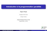 Introduction à la programmation parallèlekayaogz.github.io/teaching/app4-programmation-parallele... · 2020. 9. 10. · Il y a differentes mani´ eres de classiﬁer les machines