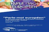 'Parle-moi européen' Dossier de pressecache.media.education.gouv.fr/file/documents/50/2/_Parle... · 2020. 10. 29. · Le Bureau en France du Parlement européen présente « Parle-moi
