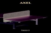 AXEL - AMSO...elektrisch bediende model voorzien van een geheugenfunctie en eenveiligheidsstop. 4 SOLUTIONS ASSIS-DEBOUT POUR TOUS SIT-STAND SOLUTIONS FOR …
