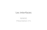 Les interfaces - Page d'accueil / Lirmm.fr / - lirmmreitz/enseignement/Cours-Java/NFA032-05.pdfLes interfaces – définition (1/3) •Définition –Une interface est comme une classe,