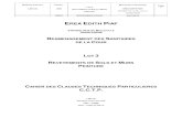 EREA EDITH PIAF · 2018. 4. 25. · NF P06-004 (mai 1977) : Bases de calcul des constructions - Charges permanentes et charges d'exploitation dues aux forces de pesanteur (Indice