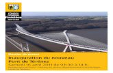 Dossier de presse Inauguration du nouveau Pont de Térénez · 2014. 1. 1. · Premier pont courbe à haubans de France, il détiendra le record du monde de portée pour ce type de