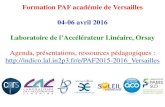 Agenda, présentations, ressources pédagogiques : … · 2016. 3. 29. · 04-06 avril 2016 . Laboratoire de l’Accélérateur Linéaire, Orsay . ... Affiche des composants élémentaires