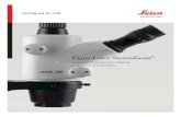 Ligne Leica StereoZoom S6 E... · 2019. 6. 18. · Les modèles de la ligne StereoZoom®Leica S4 E, S6 E, S6, S6 D et S8 APO sont revêtus d‘un matériau antista- tique breveté.