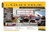 Le Magazine d’information de la Ville de Saint Mathieu de ......N 67 /Mars 2019 - Le Guetteur de Montferrand 3 é dito rial Jérôme LOPEZ Maire de Saint Mathieu de Tréviers Notre