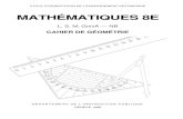 MATHÉMATIQUES 8E - ordiecole.com · 2008. 9. 7. · MATHÉMATIQUES 8E 7 α et ... On dit que A' est l'image de A par la symétrie de centre O. Et on dit que le triangle A'B'C' est
