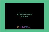 LE RAPPORT D’ACTIVITÉS 2019 - Côte Landes Nature Tourisme · 2020. 2. 24. · Gestion du budget Appels d’offres Demandes de subventions Stratégie de la structure LE Référent