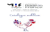 paris expo porte de versailles 8, 9, 10 et 11 Novembre ... · Mi e - Le salon du Made In France - Catalogue mobilier / 03 8, 9, 10 & 11 novembre 2019 - Paris - Porte de Versailles