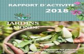 RAPPORT D’ACTIVITE 2018 · 2019. 7. 24. · Jardins du Monde Madagascar Localisation Diego Suarez et province de Diana (Districts Diego 1 et 2), au Nord de Madagascar. Contexte