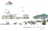 Rapport De Gestion - Groupe AL OMRANE ... Holding Al Omrane â€“ Rapport de gestion au titre de lâ€™exercice