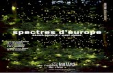 spectres d’europe · 2018. 9. 18. · Georges Cziffra), From the Human Body (2012, Théâtre de Fontainebleau). Dans le cadre de la soirée Percussions et Danse, il crée SOI-Ătman