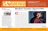 Numéro 26 – printemps 2010 André Comte-SponvilleQu’à cela ne tienne, Albin Michel est au diapason de cette actualité, avec un catalogue spécifique et de nombreuses nouveautés.