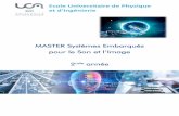 MASTER Systèmes Embarqués pour le Son et l’Image nde annéesetsis.eupi.uca.fr/wp-content/uploads/2019/11/M2_SETSIS... · 2019. 11. 21. · VHDL avancé . Composition de l’UE