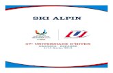 Ski alpin - France-u-universiadehiver2015.com · 2015. 2. 7. · LE QUELLEC Loïc FFS VIALLET Bertrand FFS SKI DE FOND CLERE Colin FFS CHAVENT Roland FFS SNOWBOARD STRUCL Kevin FFS