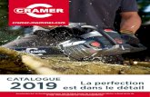 CATALOGUE 2019 La perfection - Cramer · 2019. 6. 27. · cramer-machines.com La perfection est dans le détail EuroGarden SA St Truidensesteenweg, 252 B-3300 Tienen Tel (+32)16 80