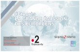 #EtAprès : la grande émission des Européens...2 ©Ipsos –La grande émission des Européens –France 2 –Avril 2020 1002 personnes, constituant un échantillon national représentatif