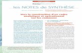 les NOTES de SYNTHÈSE...2 les NOTES de SYNTHÈSE >> Vers la construction d’un cadre analytique et opérationnel sur les communs
