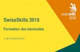 Informationsveranstaltung SwissSkills 2018...SwissSkills Team: des images et des histoires qui suscitent des émotions et fournissent des modèles parlants • Les équipes professionnelles