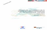 Réseau de surveillance de la qualité des eaux souterraines du ...infoterre.brgm.fr/rapports/RP-62114-FR.pdfRéseau de surveillance de la qualité des eaux souterraines du département