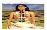 Sujet : Frida KALHO « La colonne brisée », 1944 peintureàl ...Elledoit porter un corset defer (quel’on retrouvedans LaColonne brisée). En juin 1946, elle subit une opération