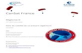 CanSat France - Planète Sciences...Jury: Composé de personnalités du CNES et de l'industrie spatiale. 3. Composition des équipes Les participants au concours seront organisés