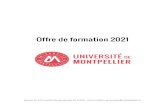 Offre de formation 2021 - Université de Montpellier de... · 2021. 1. 19. · SIFAC : consulter la documentation dans lintanet DAF : formations métiers et outils ou déposer un