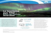 Le tourisme aux TNO - Northwest Territories · 2020. 11. 24. · Ouest (TNO) a subi une baisse du nombre de visiteurs et des dépenses des touristes en raison de la pandémie de COVID-19