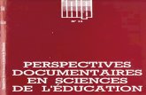 PERSPECTIVES DOCUMENTAIRES EN EDUCATIONife.ens-lyon.fr/publications/edition-electronique/... · 2012. 1. 27. · la nature historique des "lois" sociales, au-delà de ce que la réthorique