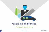 Panorama de Branche - CPFM I Confédération du funéraire · 2018. 10. 29. · Majoritairement la DARES, Direction de l'animation de la recherche, des études et des statistiques